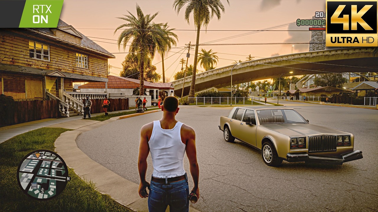 GTA San Andreas With DLSS 5 Looks Like a New Remaster | RTX 5090 4K Max Settings