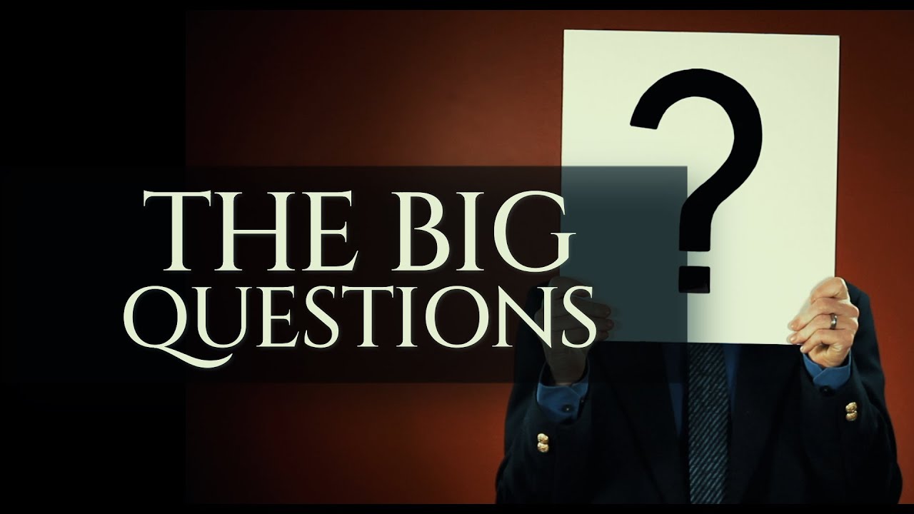 F2F4C Ministries INC presents “THE BIG QUESTIONS” #questions #reality #jesuschrist #legacy #god