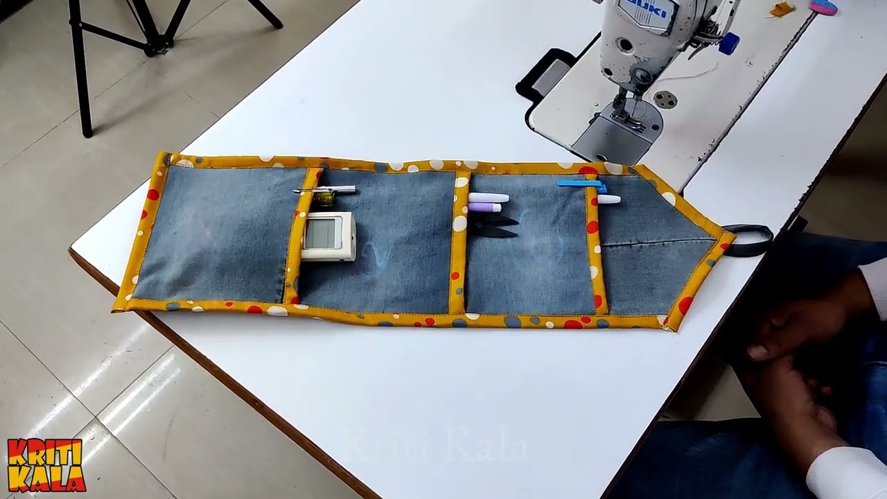 How To Make hanging organizer || DIY Organizer || Multipurpose Wall Hanging Organizer with Pockets