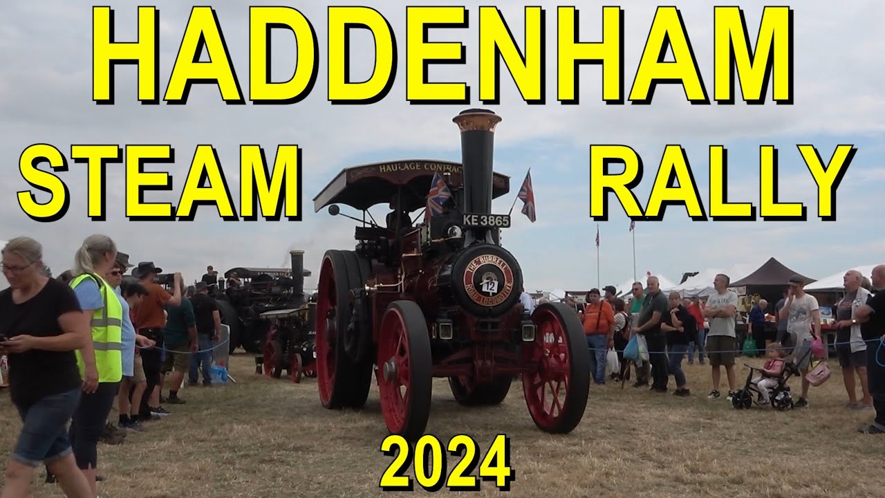 Steam Engines at Haddenham Steam Rally 2024
