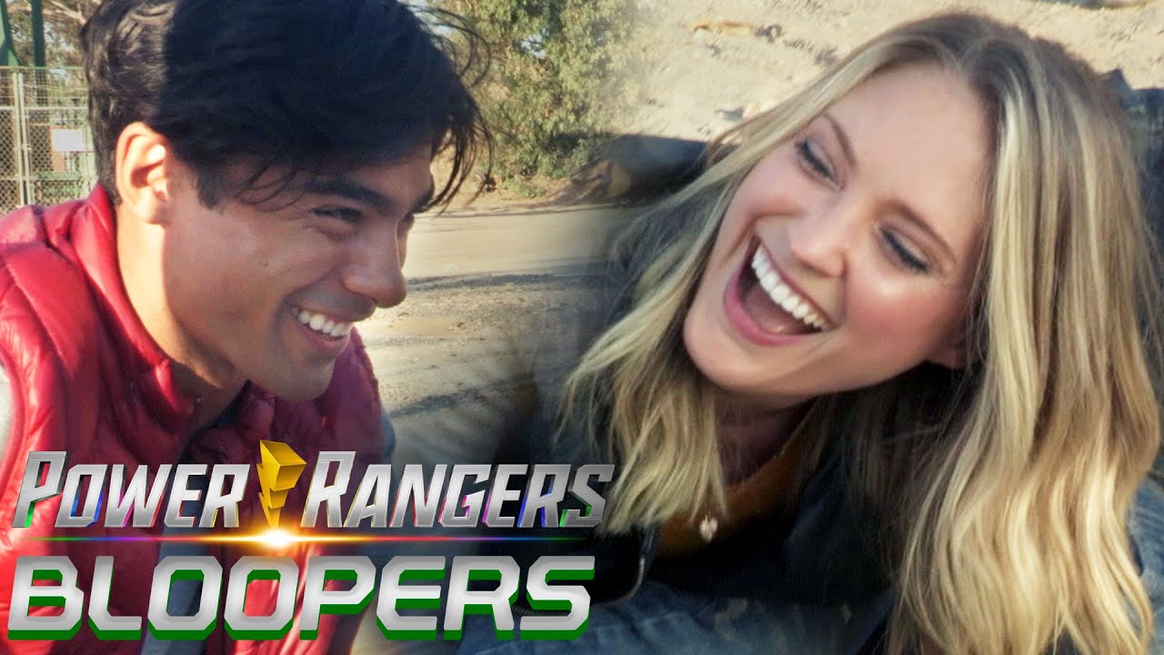 Dino Mega Charge Bloopers - при участии POWER RANGERS Сиары Ханны и Бреннана Мехии (неофициальный...