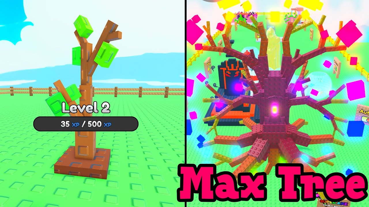 I Chopped Every Single Tree In -Chop Your Tree Roblox