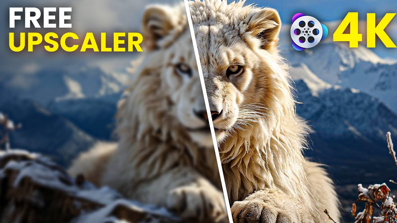 Как бесплатно улучшить качество видео/изображений с 360p до 4K &mdash; AI Video Enhancer