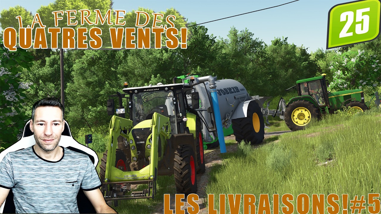 FS25#✔️[MAP LA PICHONIERRE]#5 LA FERME DES QUATRES VENTS😉L'APPEL DU MOULIN ET DE LA BOULANGERE😉
