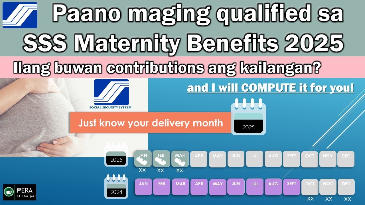 2025 SSS Maternity Qualifying Period | Paano maging qualified sa SSS Maternity Benefits?