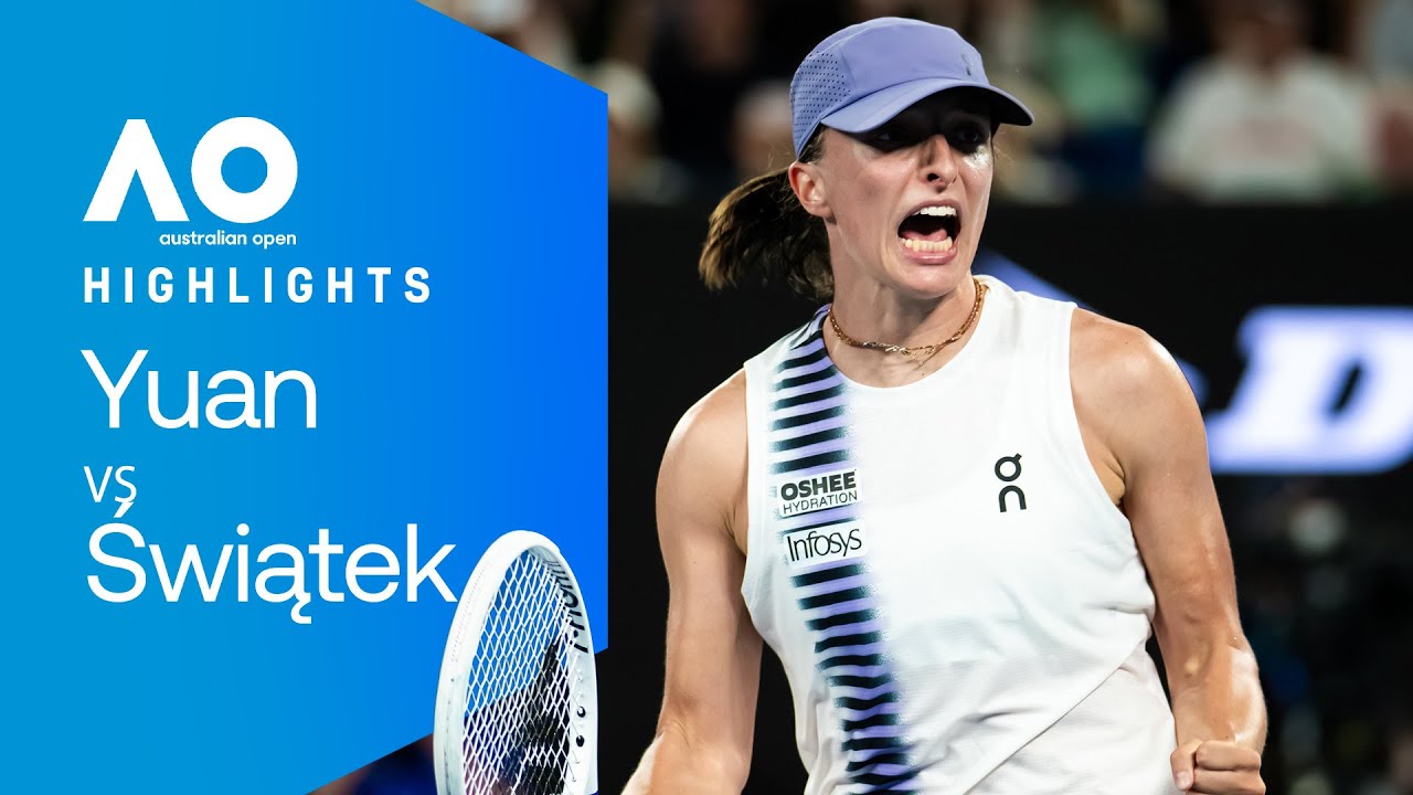 Yue Yuan - Iga Świątek | #AusOpen2026 | 1. runda