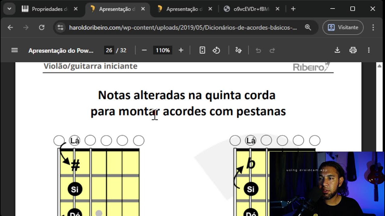 Aula 02 - Acordes Maiores e Menores
