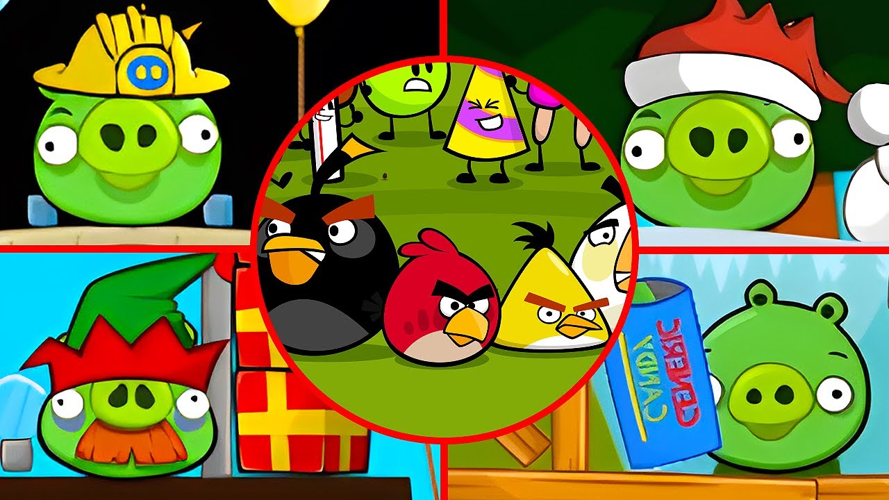 Angry Birds Brawl Of The Objects (1.2.1) - All Bosses (Boss Fight)