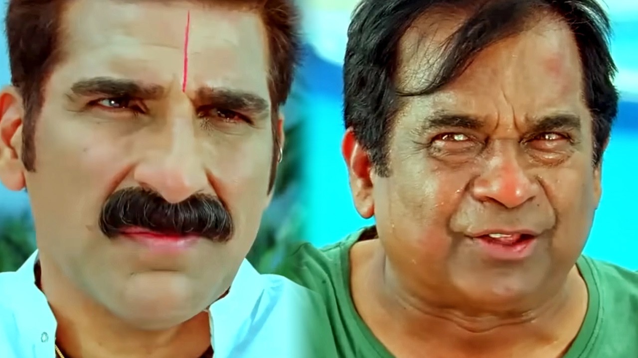 मुकेश ऋषि #Brahamanandam से उसका मोबाइल मांग रहा है | Betting Raja Movie Comedy In HIndi Dubbed