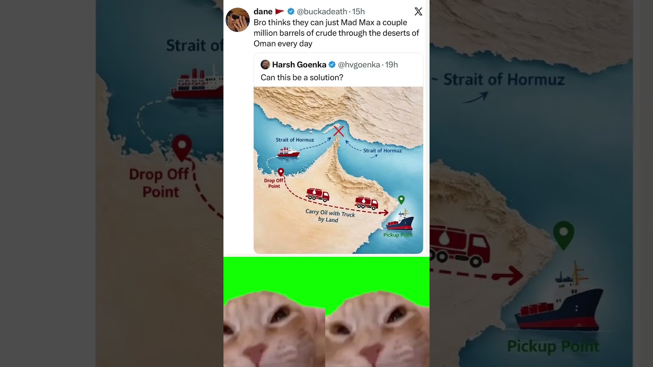 New Idea to Move Oil Around Hormuz
