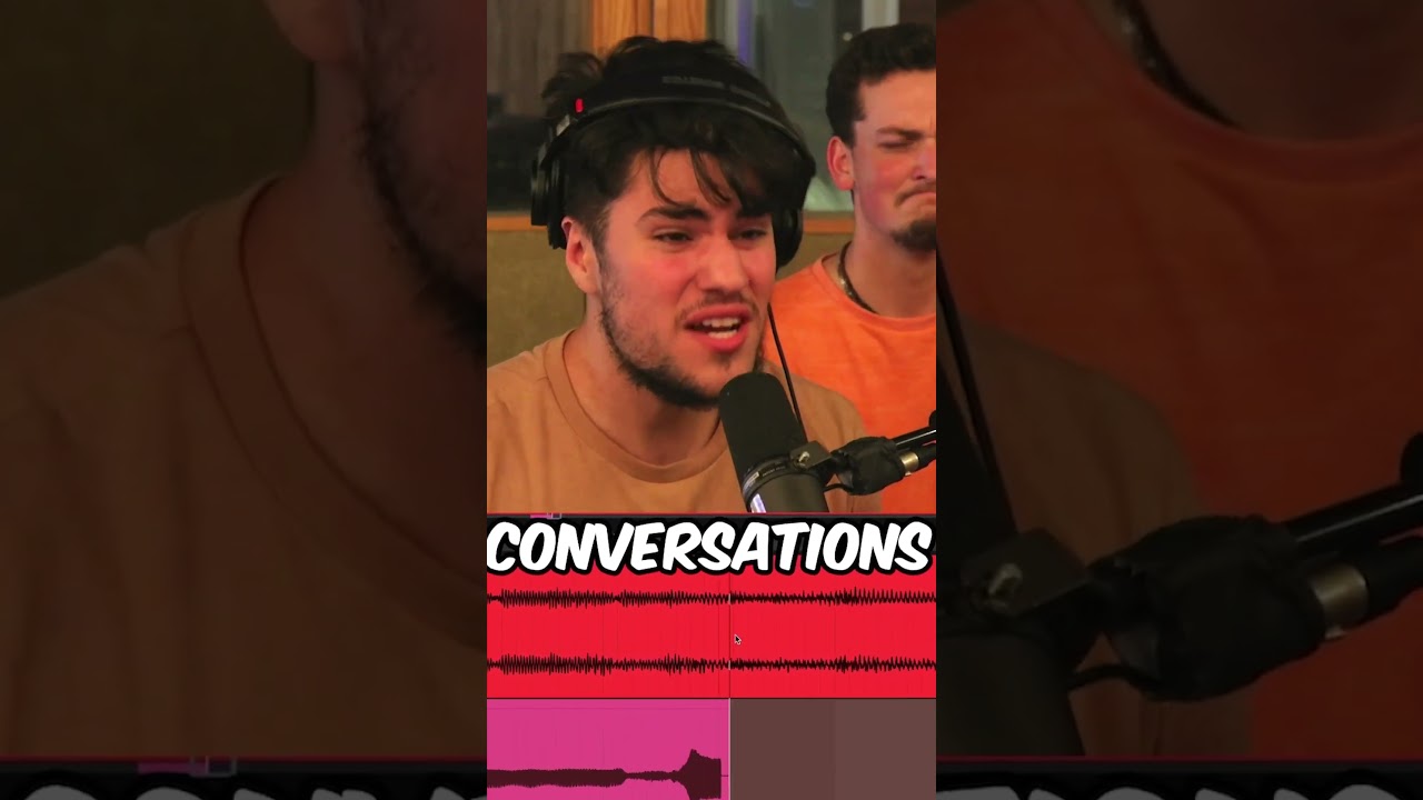 Friend reacts to mumble writing