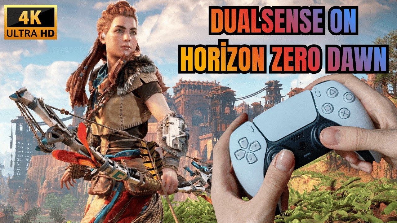 DualSense on Horizon Zero Dawn(4K ULTRA Settings Gameplay)