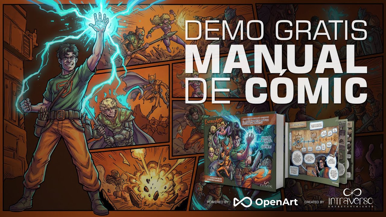 #OPENART #MANUALGRATISCOMIC ENTRENARTE/INTRAVERSO