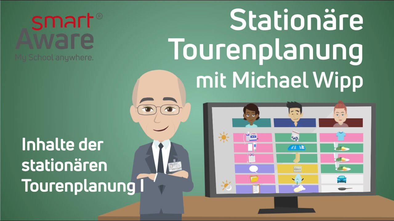 Touren planen in der station&auml;ren Pflege | Effiziente Patienten:innen-Versorgung  |&nbsp;mit Michael Wipp