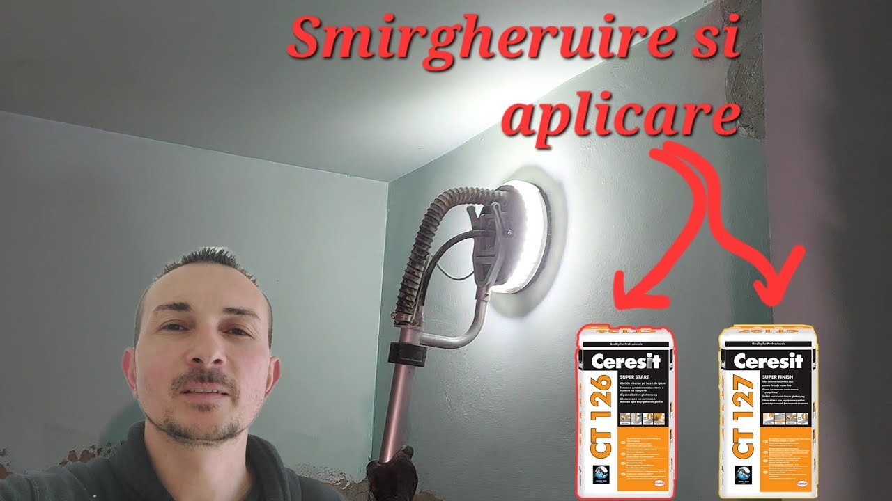 Renovare apartament.Ep 29.Aplicare glet ceresit ct126 și 127