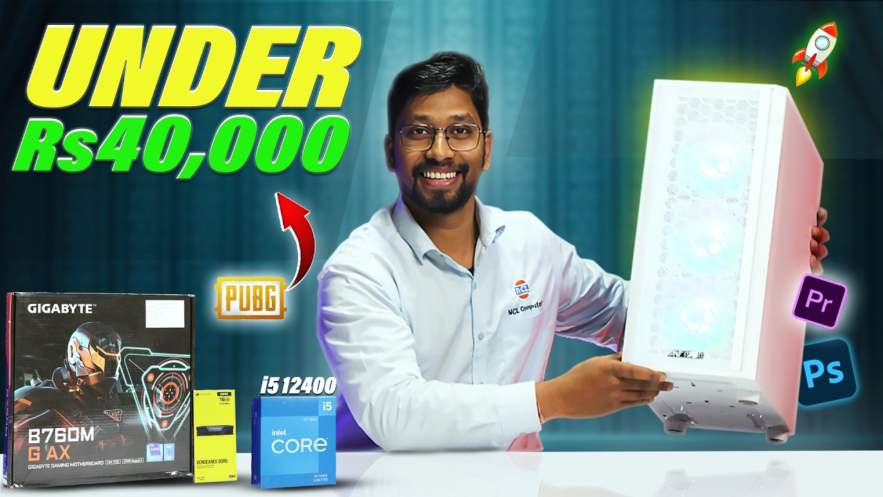 Mid-Range Gaming & Editing PC Build 2025 🔥 | Best Under ₹40K Budget Build | NCL Computer