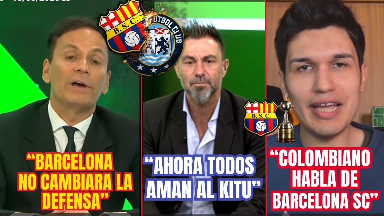 🚨 FUERTE Y CLARO EXPLOTAN POR DEFENSA DE BARCELONA SC Y AHORA TODOS AMAN AL KITU DÍAZ