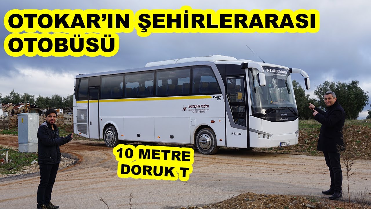 1.5 Milyonluk 10 Metrelik Yerli Şehirlerarası Otobüs Otokar Doruk T