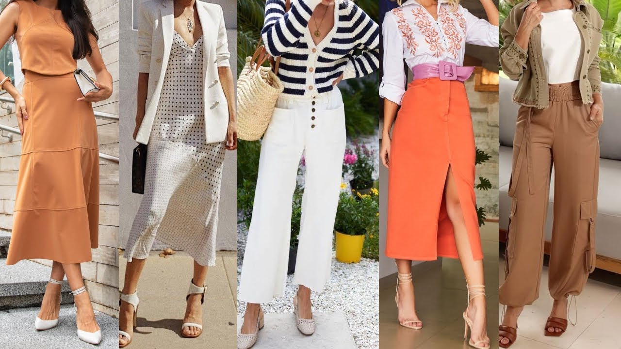 IDEAS de LOOKS y COMBINACIONES de ROPA para VESTIR las TENDENCIAS de MODA PRIMAVERA VERANO 2024