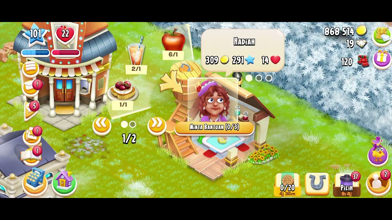 Hay day level 101 day 11
