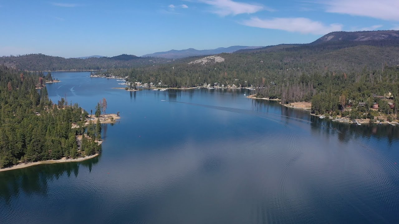Bass Lake, California By Drone