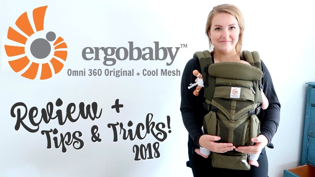 ERGO OMNI ORIGINAL & COOL MESH REVIEW || TIPS & TRICKS! || BABY WEARING