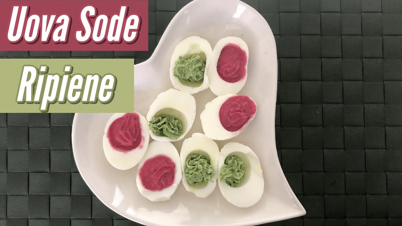Uova Sode Ripiene (Ricette Vegetariane)