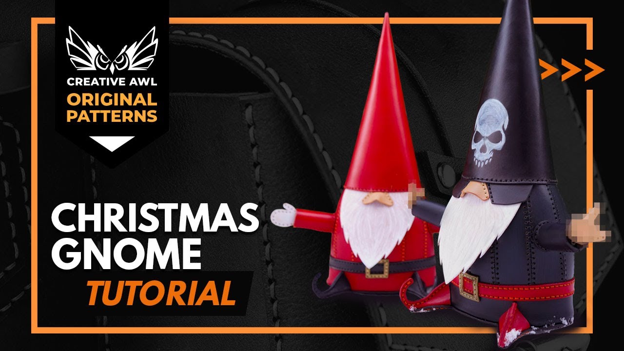 Leather Christmas Gnomes