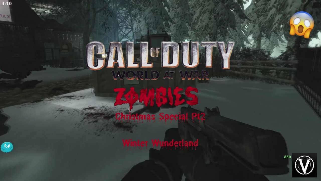 COD WAW Zombies - Christmas Special Pt2 [live com]