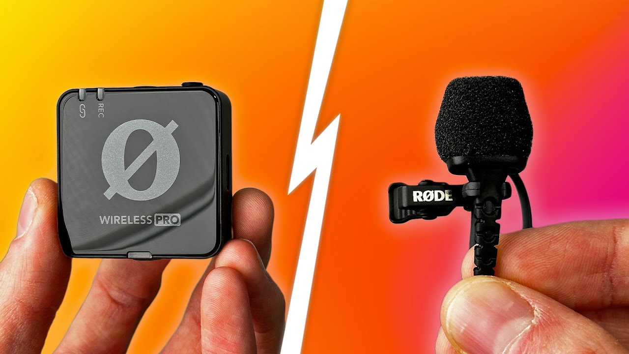 Rode Wireless Pro vs Lavalier II Mic Comparison