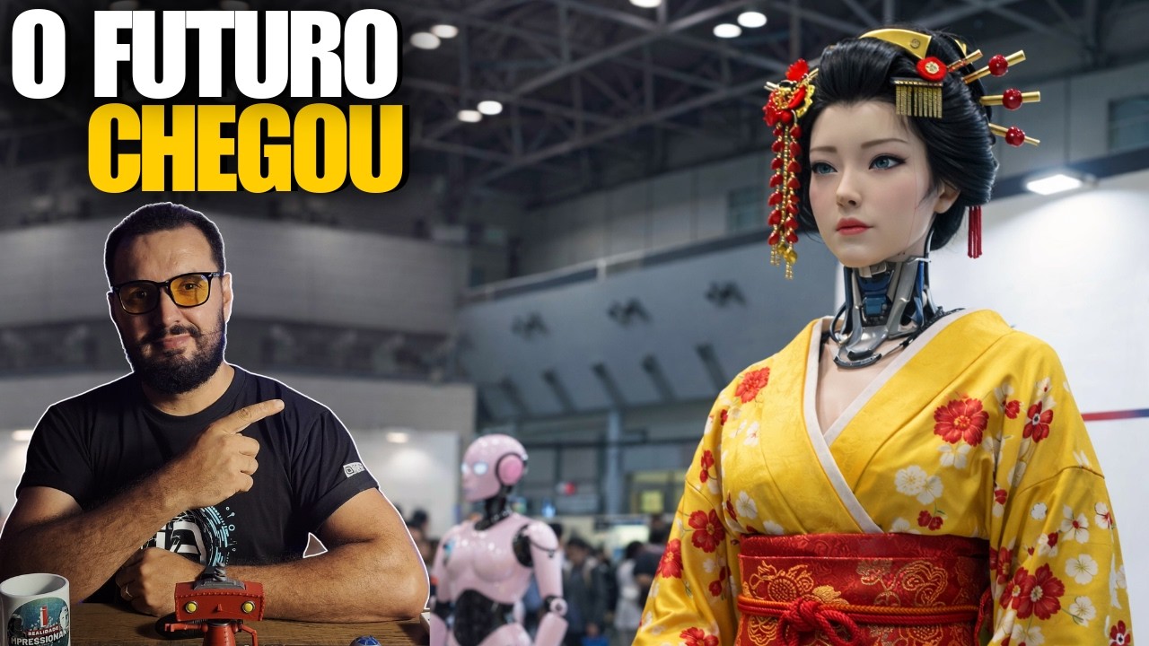 Veja a maior exposição de robôs no Japão |  iREX a maior Exposição Internacional de Robótica