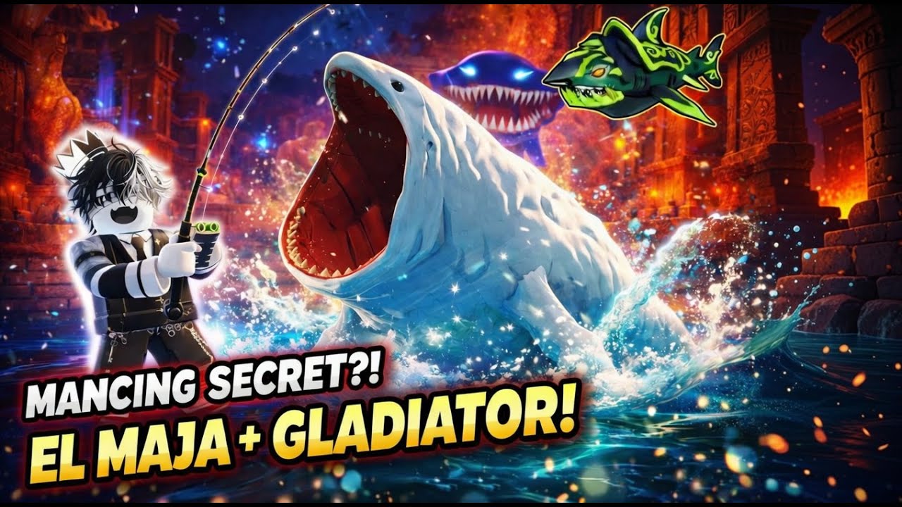 NGABUBURIT MANCING SECRET! 🏛️ EL MAJA & GLADIATOR SHARK BERHADIAH WORM FISH! 👑
