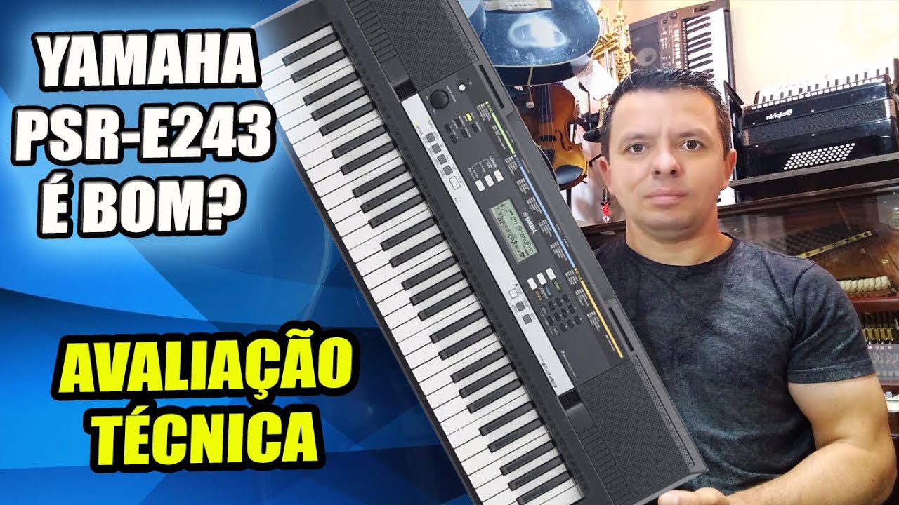 Teclado Yamaha PSR E243 Review