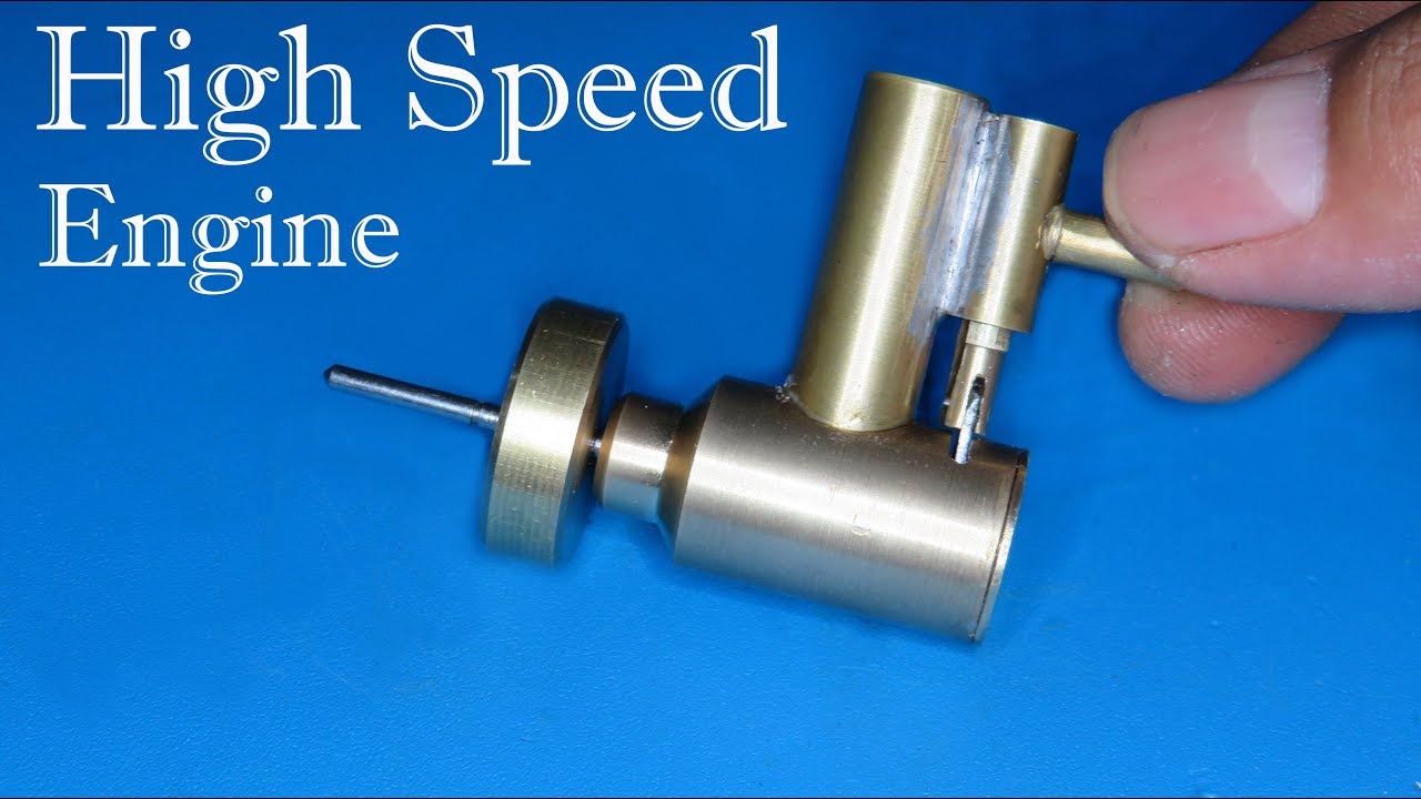 How to make a super high speed and very small air engine