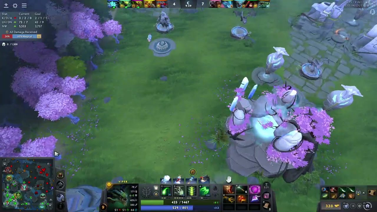 Mid Viper full game 12500 MMR AVG #viper #mid #fullgame #мид #вайпер