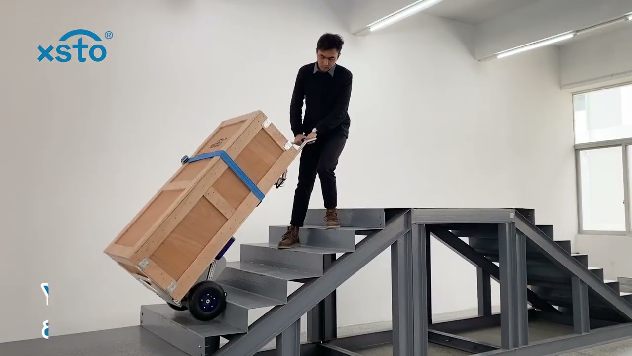 XSTO Stair Climbing Hand Truck Operation Tutorial