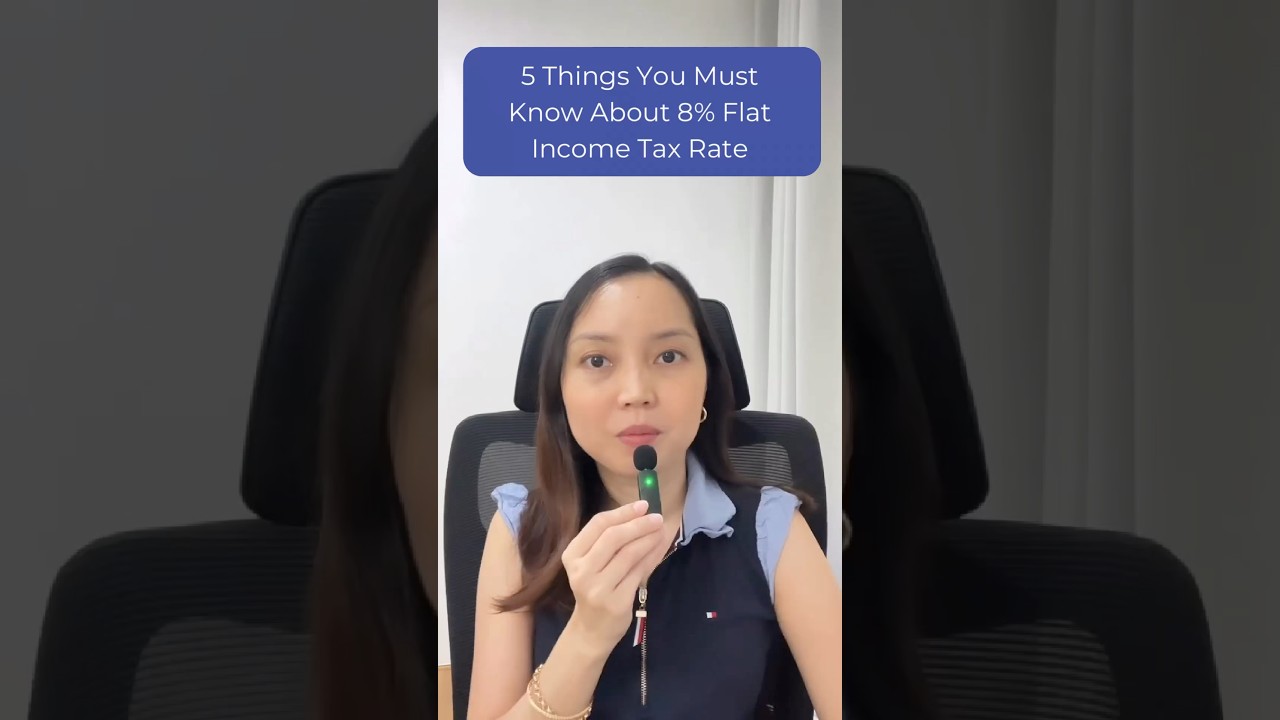 5 Things You Must Know About 8% Flat Income Tax Rate