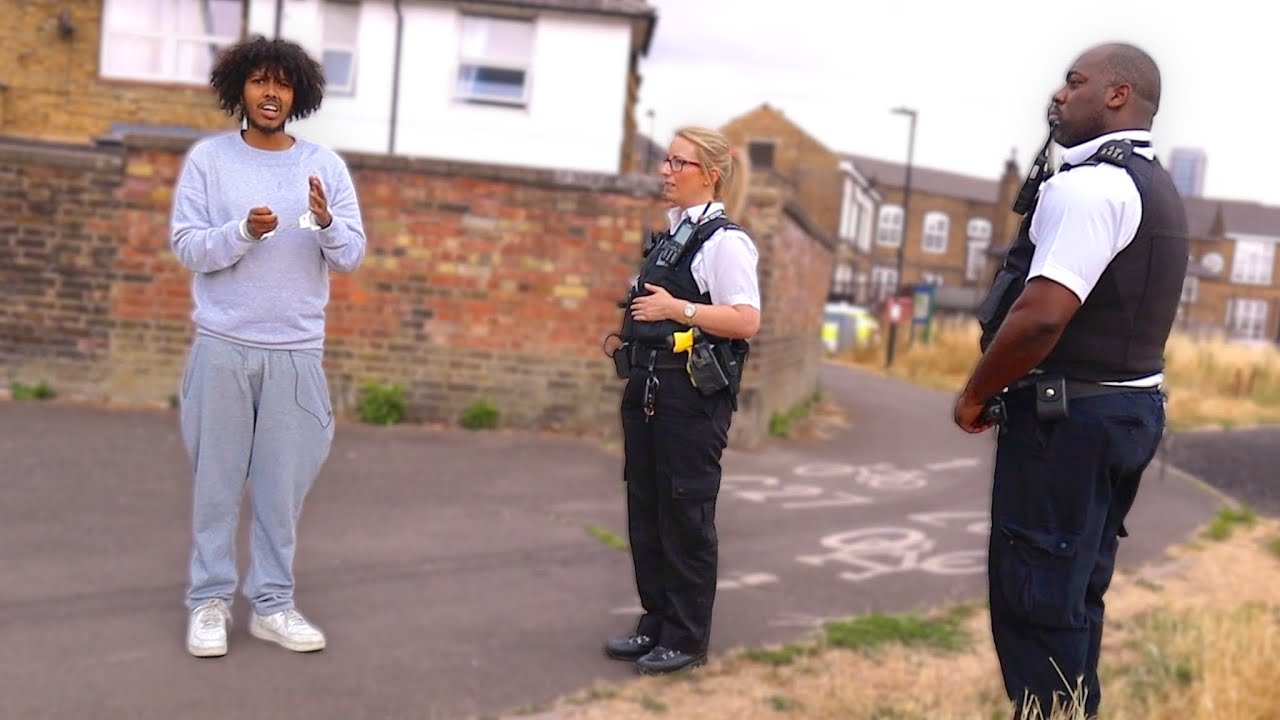Fake Escaping Prisoner Prank   *GOT ARRESTED *