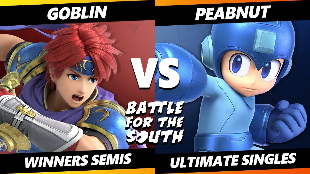 Battle for the South Top 8 - Peabnut (Mega Man) Vs. Goblin (Roy) Smash Ultimate - SSBU