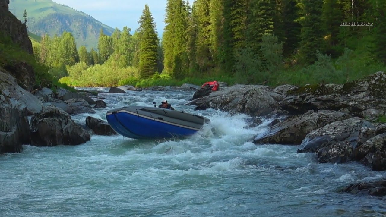 Горная рыбалка по хариусу/Забрались на лодках в самые верха, а как спускаться?/Travel на Тальмень#6