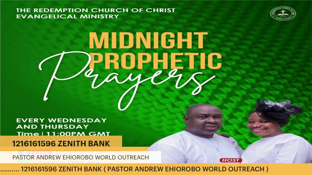 MIDNIGHT PROPHETIC PRAYERS