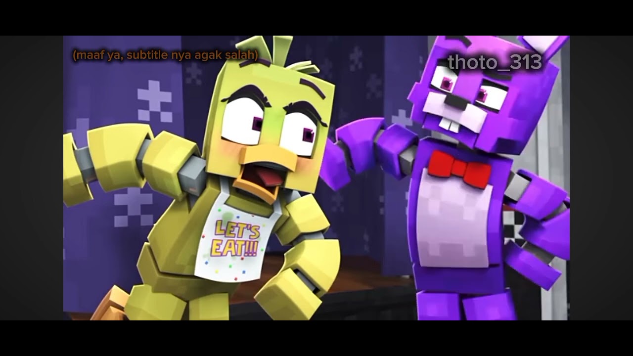 Dubbing Indonesia fnaf Freddy fasbear kacau! 