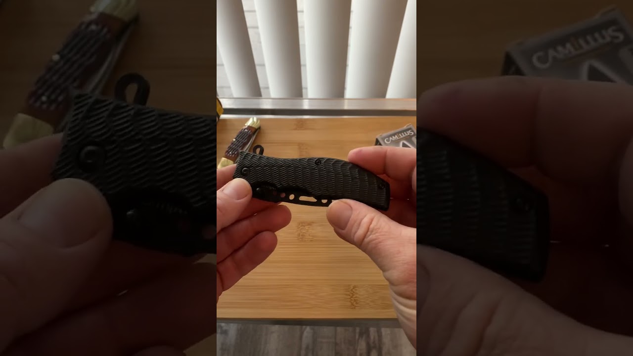 Knife video (Camillus G-Hammer) review 016162194938