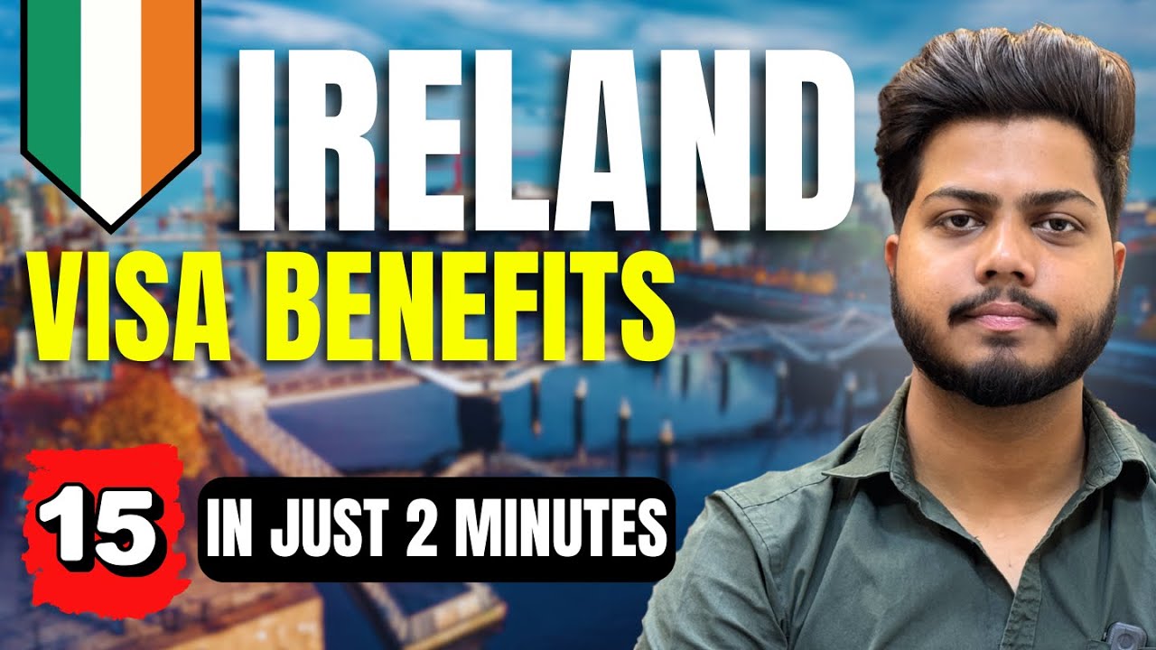🇮🇪 Ireland Tourist Visa Benefits in Just 2 Minutes!