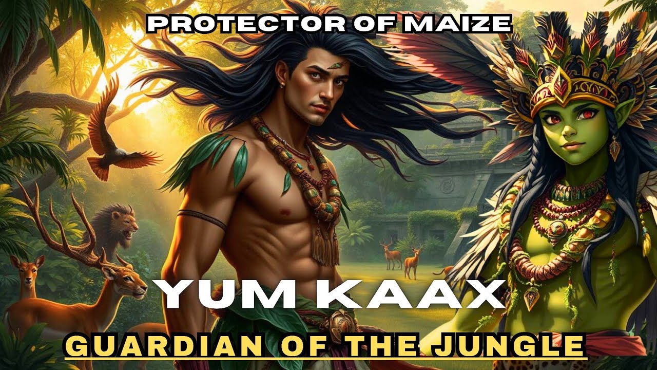 Yum Kaax Mayan Nature God and the Spirit of Untamed Jungle
