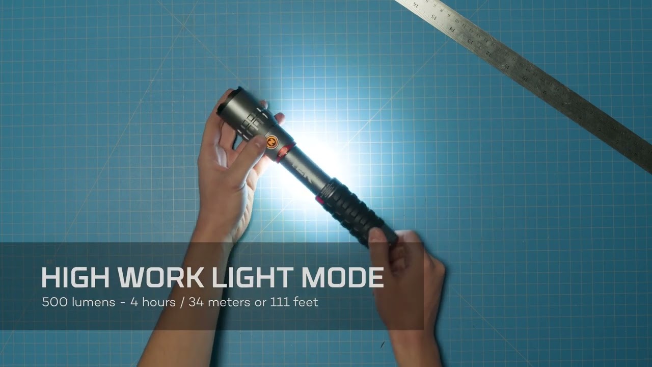 NEBO Slyde King 2K – Rechargeable Torch  | Screwfix