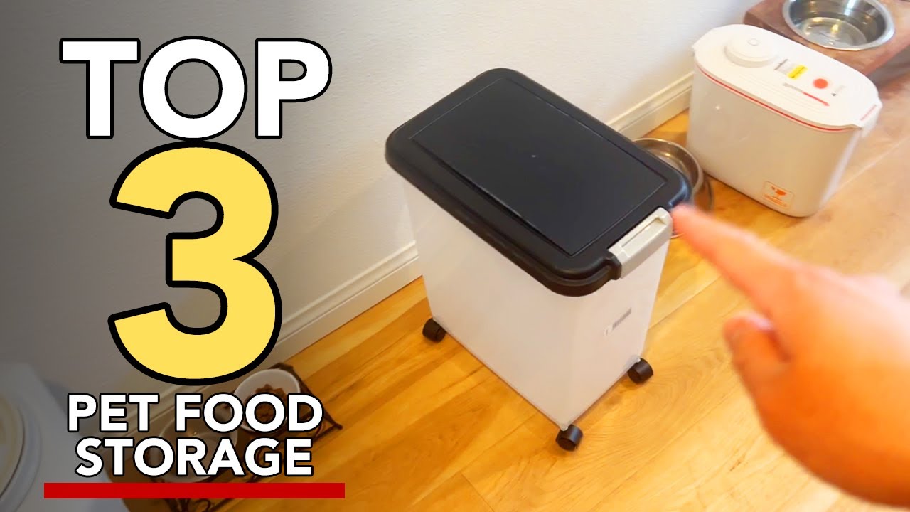 I Tried 3 Highly Rated Pet Food Storage Containers From Amazon