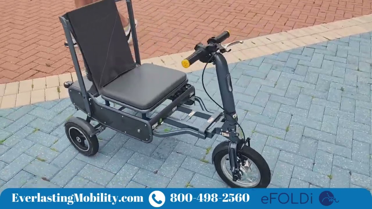 eFOLDi Explorer Award Winning Lightweight Mobility Scooter