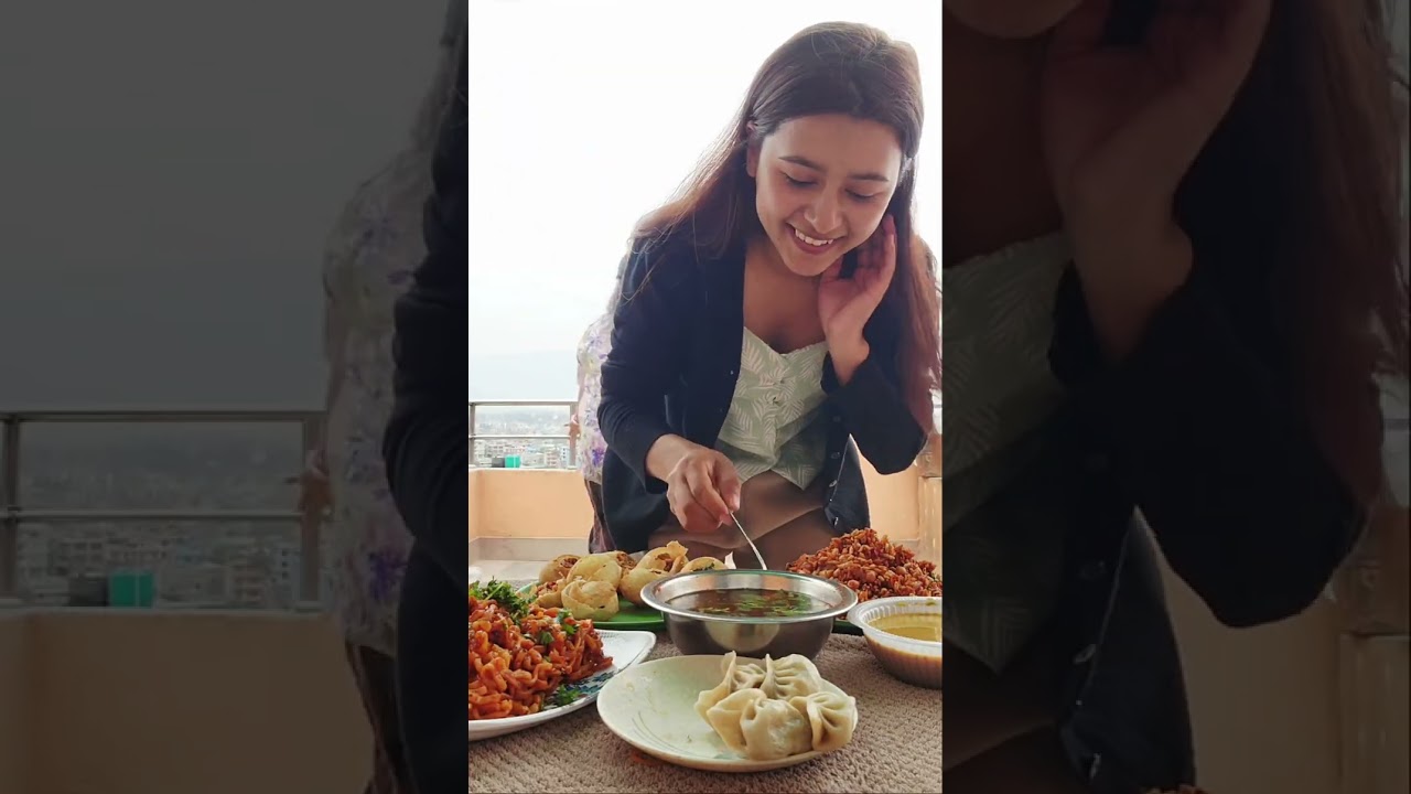 Food challenge with bhauju