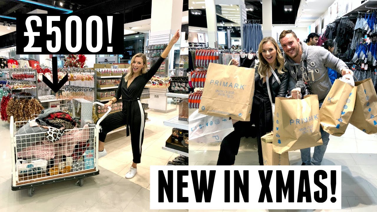 NEW IN PRIMARK CHRISTMAS 2018 / I SPENT £500!!